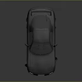 Sporty Gray Sports Car With Orange Rims And Streamlined Body Design