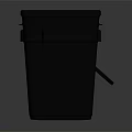 Modern trash can outdoor trash can public trash can sorting trash can 3d model