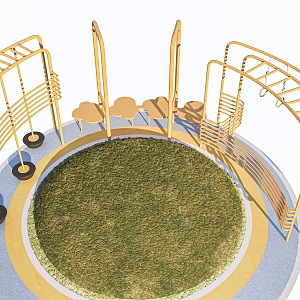 Outdoor Fitness Equipment Sports Equipment Fitness Equipment 3d model