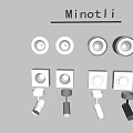 Minotli Downlights And Spotlights With Various Modern Designs For Home Decoration