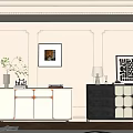 Cream Wind Locker 3d model