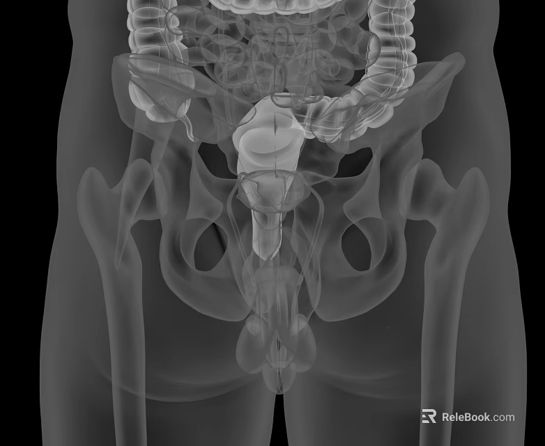 Advanced Medical Imaging Equipment for 3D Human Body Internal Organ Visualization 3d model