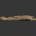 Realistic Detailed Bronze Scorpion Sculpture With Dynamic Posture And Intricate Design