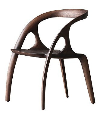 Modern Single Chair Special-shaped Single Chair 3d model