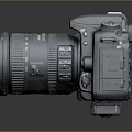 DSLR Camera Card Machine Digital Camera Digital Camera Photographic Equipment 3d model