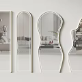 Modern Various Shaped Mirrors As Stylish Home Interior Decorative Elements