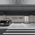 Underground Parking Underground Garage Public Parking Indoor Parking Mall Parking 3d model