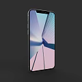 Sleek Modern Smartphone With Large Full Screen Display And Colorful Design