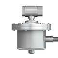 Stainless Steel Hardware Tool With Flange Base Cylindrical Body And Connector