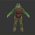 Sci-Fi Armor Alien Armor Sci-Fi Armor High-Tech Armor Futuristic Armor Alien Warrior Armor 3d model