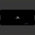 Open Electronic Device Chassis With Black Exterior Silver Interior Circuit Boards And Cooling Fan
