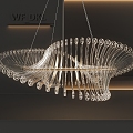 Chandelier Light Luxury Chandelier Crystal Chandelier Acrylic Chandelier 3d model