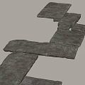 Bluestone Landscape Ting Step 3d model