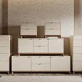 Modern Entryway And Side Cabinets With Minimalist Design And Storage Drawers
