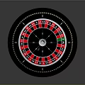 Modern Decorative Roulette Wheel For Home Living Room Decoration Accessory Piece