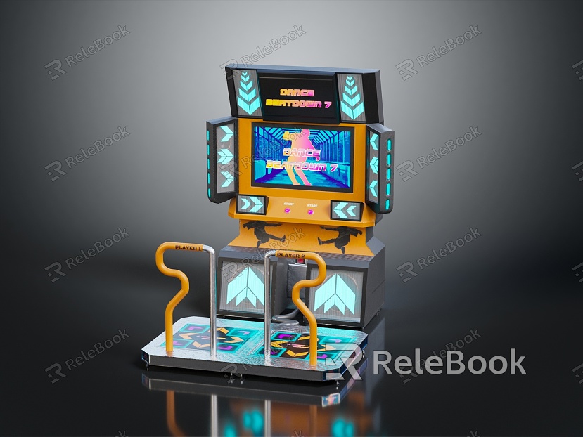 Modern game machine dancing machine large game machine model