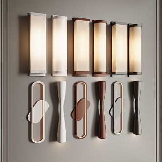 Modern wall lamp 3d model