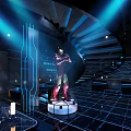 Modern Bar Tech Bar 3d model