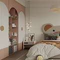 Cozy Kids Bedroom Interior With Bear Shaped Headboard Stuffed Toys And Natural Light