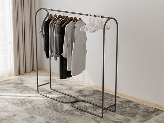 Modern drying rack 3d model