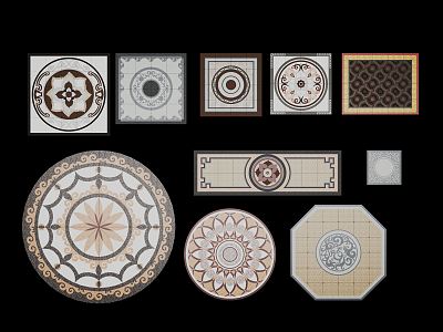 Jianou floor tile floor mosaic model