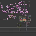 Aerial Planning of Airport Terminal Building With Geometric Roof Airplanes and Green Surroundings