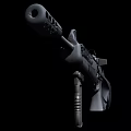 Modern Tactical Combat Rifle With Scope Grip Tactical Accessories And Ergonomic Stock Design