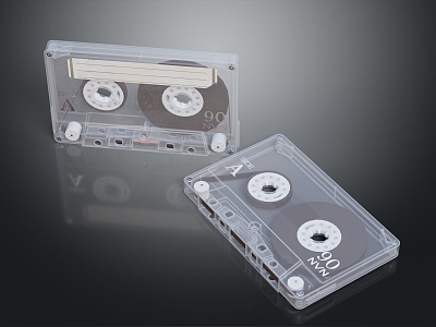 Tape Cassette Old Tape model