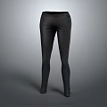 Black Skinny Leggings for Women with Stretch Fabric Comfortable Casual Wear