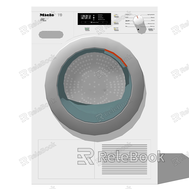 Modern washing machine model