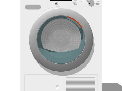 Modern washing machine model