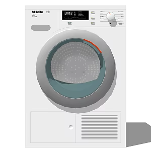 Modern washing machine 3d model