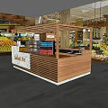 Modern Bar Interior Design With Wooden Structure Marble Counter And Beverage Displays
