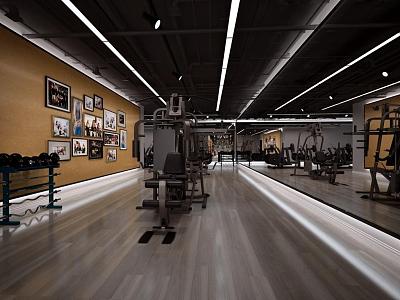 Gym 3d model