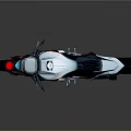 Sleek Modern Motorcycle Design With Black Red Accents And Shiny Wheels