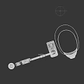 Essential Medical Devices with Stethoscope Infrared Thermometer Surgical Mask Syringe and Medicine Vial