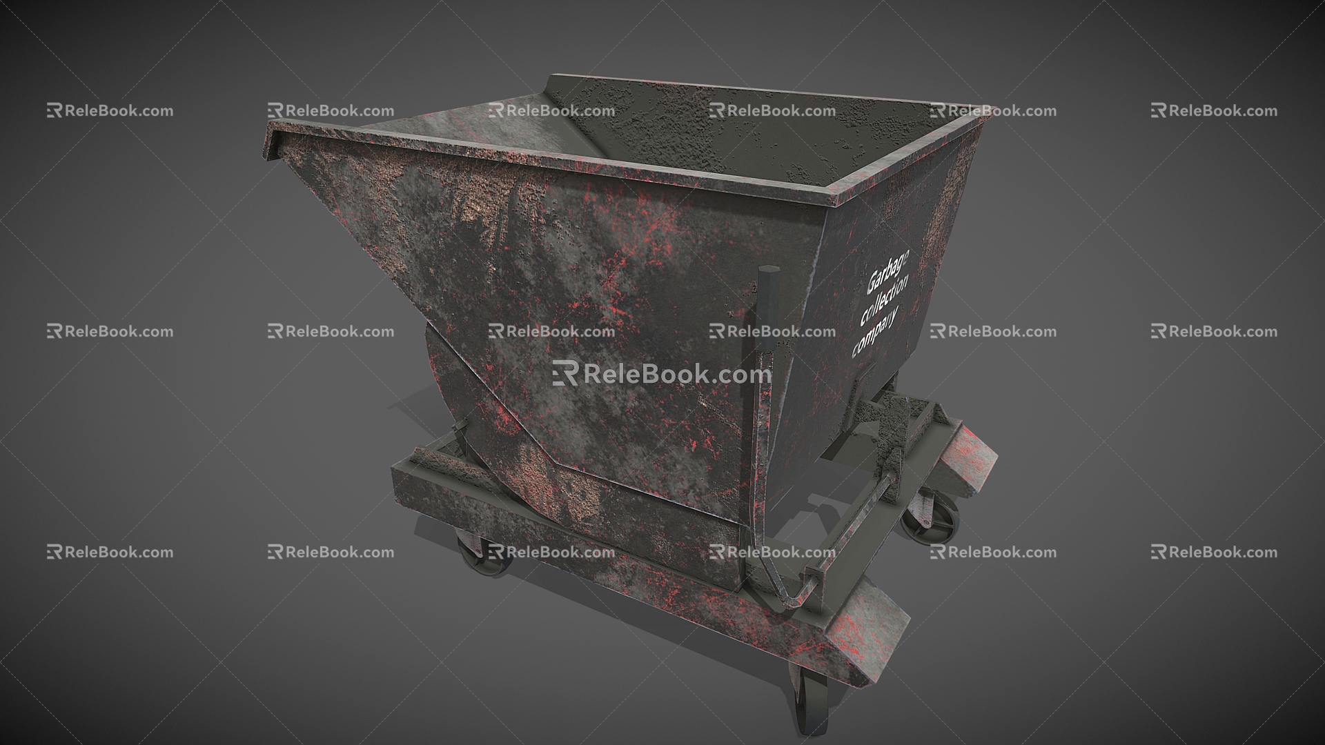 Tramcar trolley cart wagon 3d model