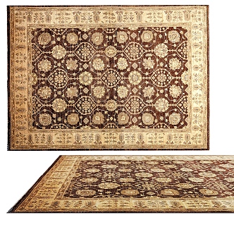 American Style Simple Carpet Living Room Carpet Pattern Carpet Simple Carpet Decoration Carpet Pattern Carpet 3d model