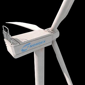 Modern Wind Turbines 3d model