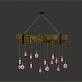 Wind chime decorations, handicrafts, hanging decorations, daily necessities 3d model