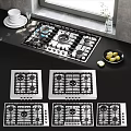 Stainless Steel Gas Cooktop With Multiple Burners In Modern Kitchen Setup