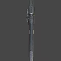 weapon flint pistol 3d model
