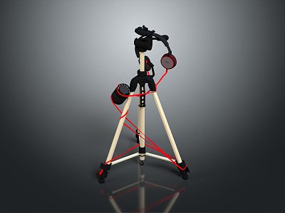 Tripod Camera Rack Camera Bracket 3d model