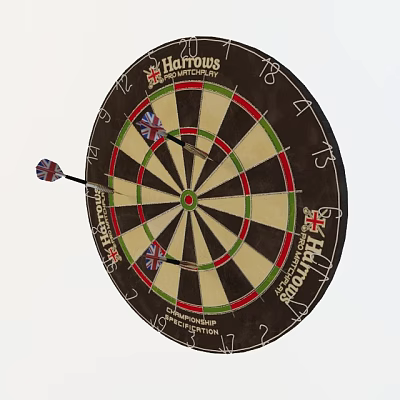 Dart Board 3d model