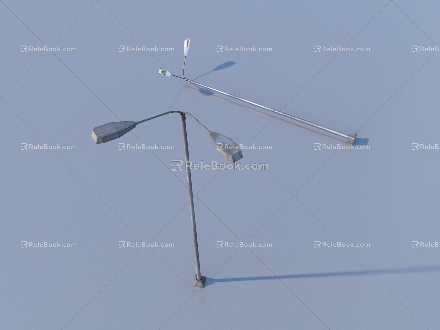 Street lamp landscape lamp outdoor sketch public facilities model