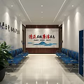 Spacious Conference Room With Wooden Panel Walls Large Table Black Chairs And Big Screen