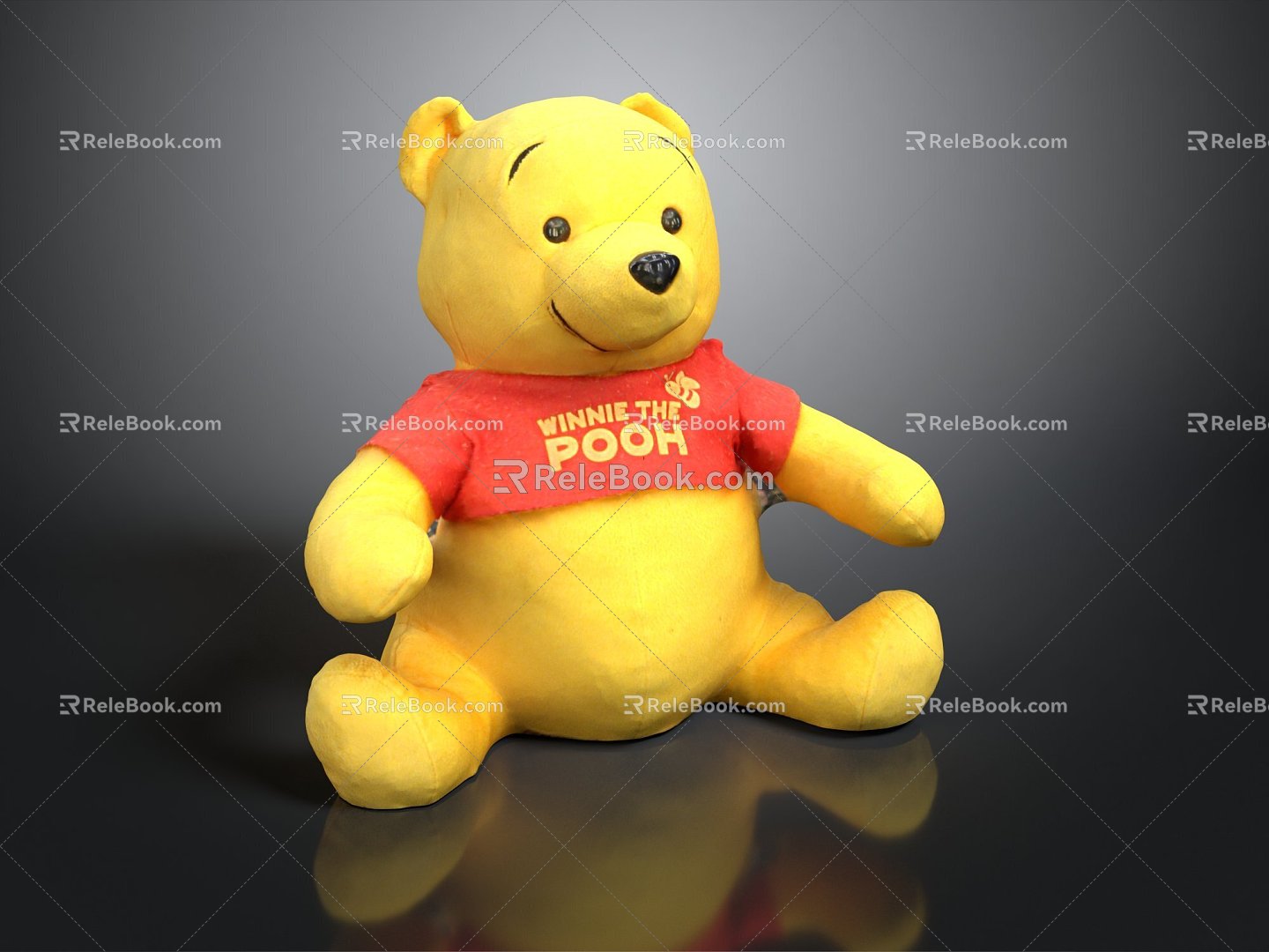 Muppet Bear Teddy Bear Toy Bear Muppet Toy Muppet Doll Doll Children's Toy 3d model