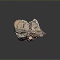Natural Raw Stone Block With Pink Purple Hues And Unpolished Mineral Surface