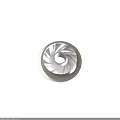 Metal Impeller Component For Industrial Equipment With Circular Design And Blades