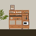 Nordic Sideboard 3d model